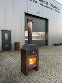 Tuinhaard De Luxe - Met pizzaoven