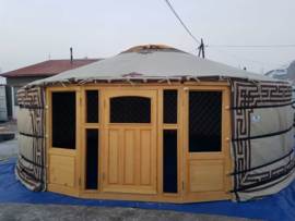 5-muurs Yurt twilight