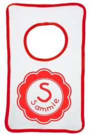 Slabber met stempel Sammie