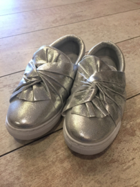 Sneaker zilver metallic