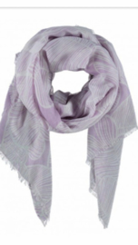 Sjaal lavender mix color
