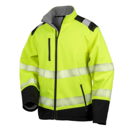 Hi-Vis Ripstop Safety Softshell Jacket