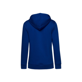 ORGANIC HOODIE /WOMEN ROYAL