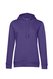 ORGANIC HOODIE /WOMEN RADIANT PURPLE