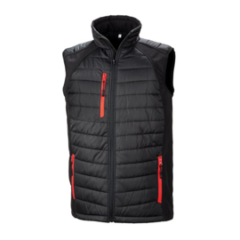 Black Compass Padded Softshell Gilet