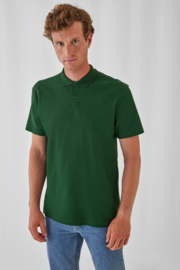 SHORT SLEEVED PIQUÉ POLO SHIRT / MEN BOTTLE GREEN