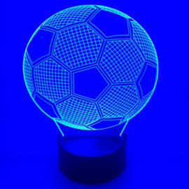 3D Voetbal nachtlamp