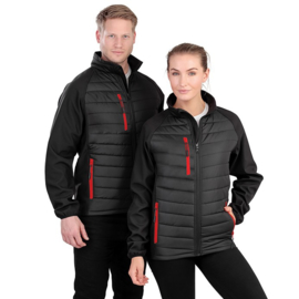 Black Compass Padded Softshell