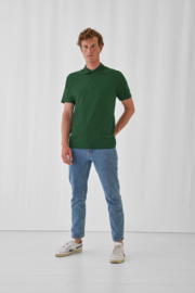 SHORT SLEEVED PIQUÉ POLO SHIRT / MEN KELLY GREEN