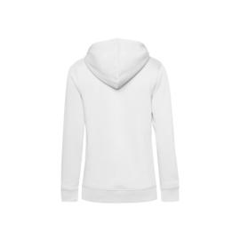 ORGANIC HOODIE /WOMEN WHITE