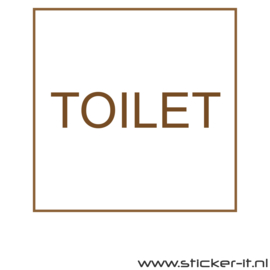 Toilet vierkant WC036