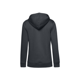 ORGANIC HOODIE /WOMEN ASPHALT