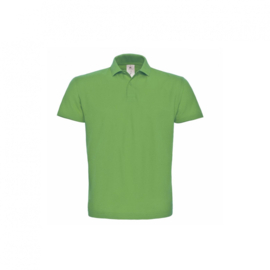 SHORT SLEEVED PIQUÉ POLO SHIRT / MEN REAL GREEN