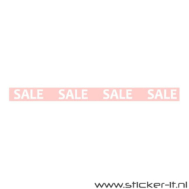 WINKELSTICKER - ETALAGESTICKER / SALE RAAMBAND - STREAMER ES027