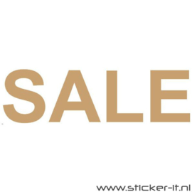 WINKELSTICKER - ETALAGESTICKER / SALE STICKER ES022