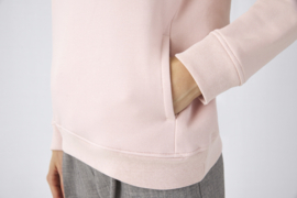 ORGANIC HOODIE /WOMEN SOFT ROSE