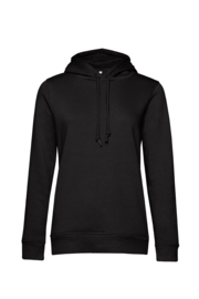 ORGANIC HOODIE /WOMEN BLACK