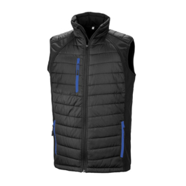 Black Compass Padded Softshell Gilet