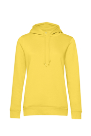 ORGANIC HOODIE /WOMEN YELLOW