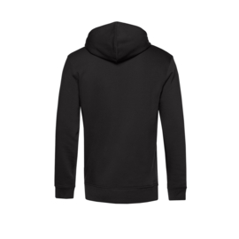 ORGANIC ZIPPED HOODIE /MEN BLACK