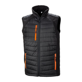 Black Compass Padded Softshell Gilet