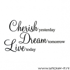 Cherish, Dream, Live
