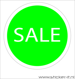 WINKELSTICKER - ETALAGESTICKER / SALE STICKER ROND ES033