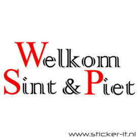 Welkom Sint en Piet 2