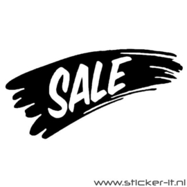 WINKELSTICKER - ETALAGESTICKER / SALE STICKER ES001