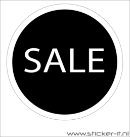 WINKELSTICKER - ETALAGESTICKER / SALE STICKER ROND ES033