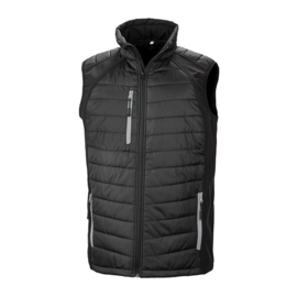 Black Compass Padded Softshell Gilet