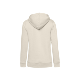 ORGANIC HOODIE /WOMEN OFF WHITE