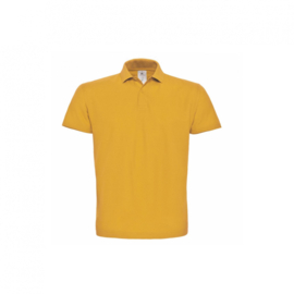 SHORT SLEEVED PIQUÉ POLO SHIRT / MEN CHILI GOLD