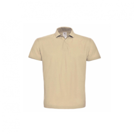 SHORT SLEEVED PIQUÉ POLO SHIRT / MEN SAND