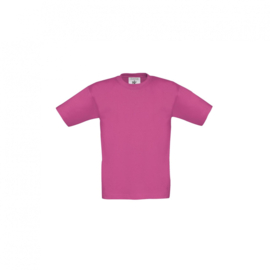 SHORT SLEEVED T-SHIRT / KIDS FUCHSIA