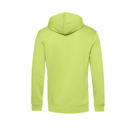 ORGANIC HOODIE /MEN LIME