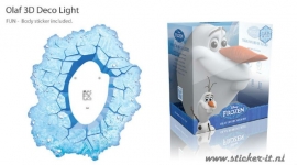 3D Olaf lamp