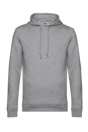 ORGANIC HOODIE /MEN HEATHER GREY