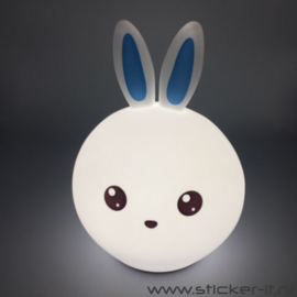 3D jongens konijn nachtlampje