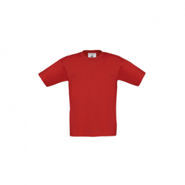 SHORT SLEEVED T-SHIRT / KIDS RED