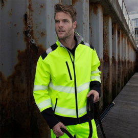 Hi-Vis Ripstop Safety Softshell Jacket