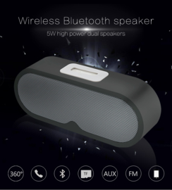 NBY Bluetooth speaker G205 zwart