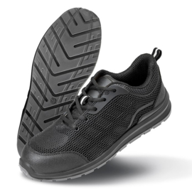 All Black Safety Trainer