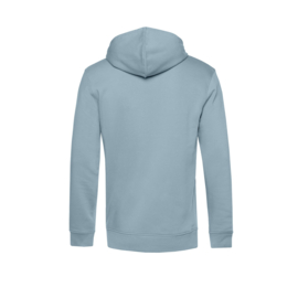 ORGANIC HOODIE /MEN BLUE FOG