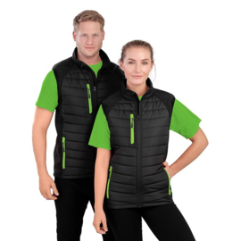 Black Compass Padded Softshell Gilet