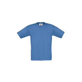 SHORT SLEEVED T-SHIRT / KIDS AZURE