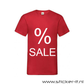 PROMOTIE KLEDING ETALAGE WINKEL / T-SHIRT MALE SALE ES030