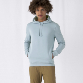 ORGANIC HOODIE /MEN BLUE FOG