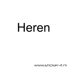 Heren WC042