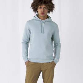 ORGANIC HOODIE /MEN HEATHER GREY